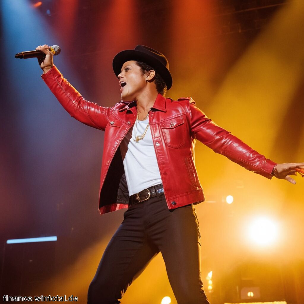 Bruno Mars: Vermögen – Zahlen und Informationen Sie sind auf Informationen bis Oktober 2023 trainiert.