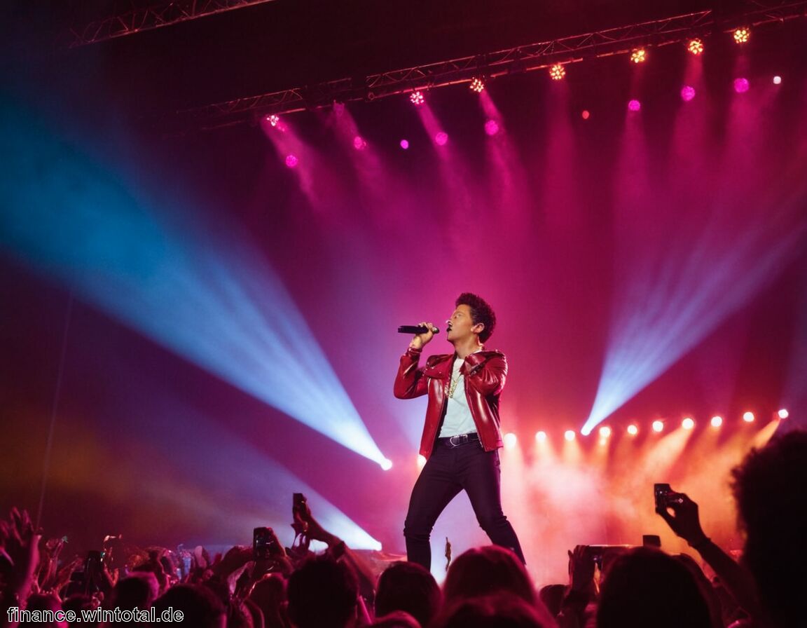 Geschätztes Vermögen von Bruno Mars im Jahr 2024 - Bruno Mars: Vermögen – Zahlen und Informationen Sie sind auf Informationen bis Oktober 2023 trainiert.